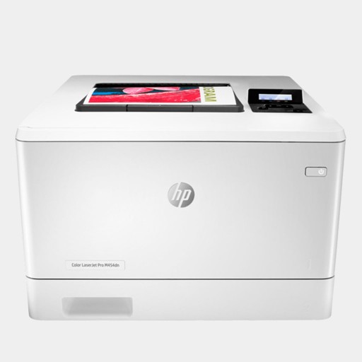 HP Color LaserJet Pro M454dn printer — compatible cartridges at FetchInk